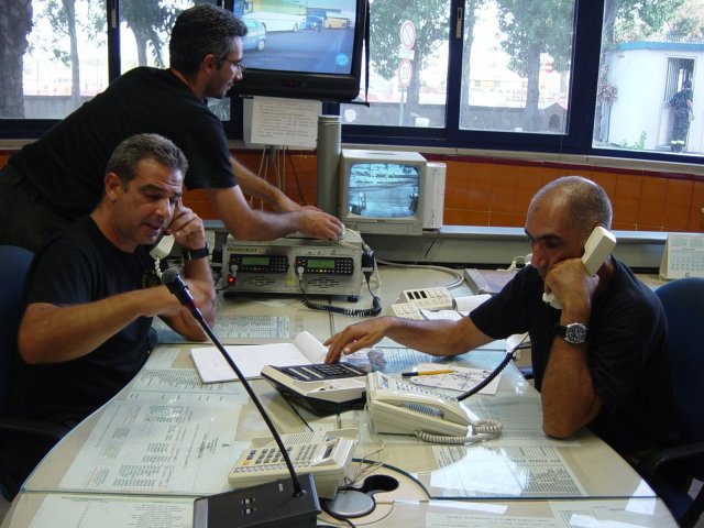Sala Operativa Vigili del Fuoco Cagliari