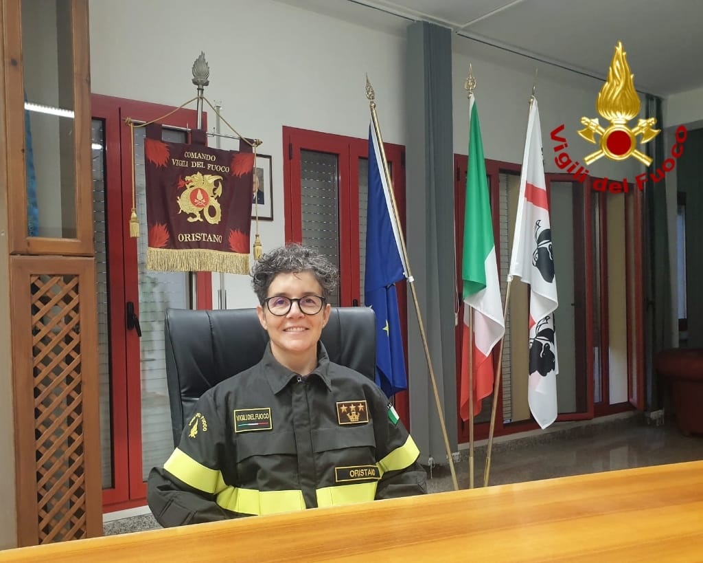 Il Comandante Ing. Natascia Erri